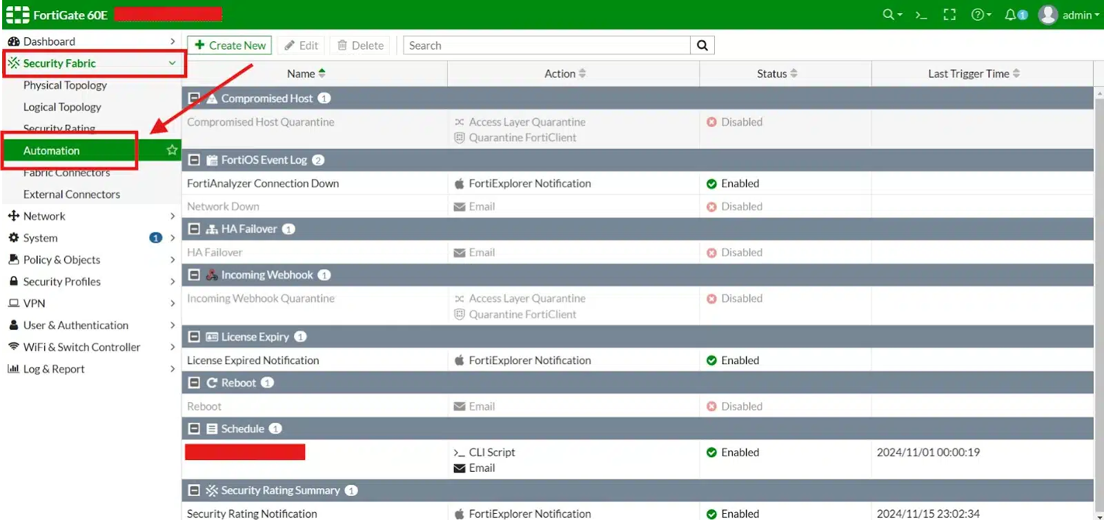 Fortigate Firewall Automation