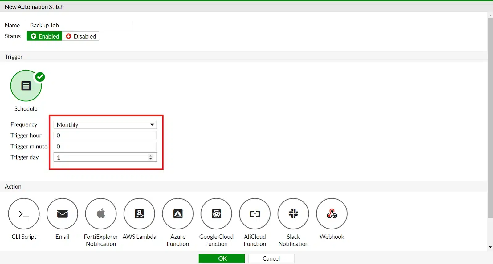 Fortigate Firewall Backup Schedule