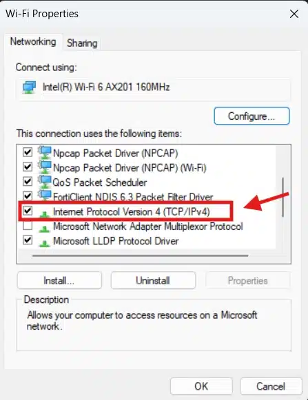 interface properties