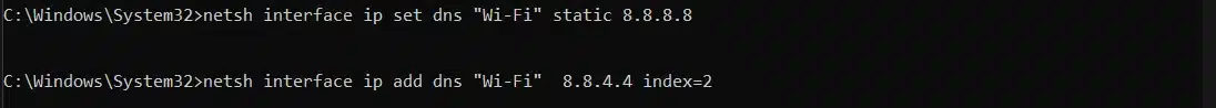 add dns servers